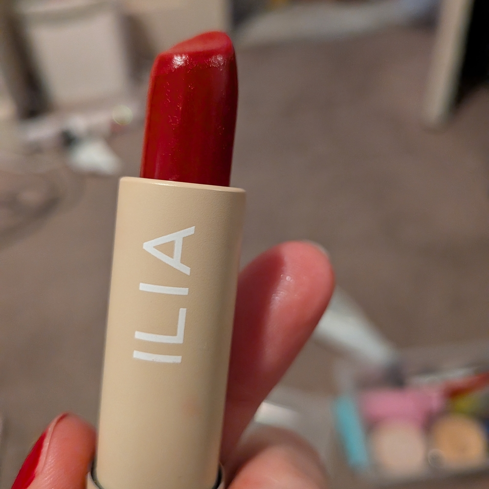 ILIA Bold Scarlet Lipstick